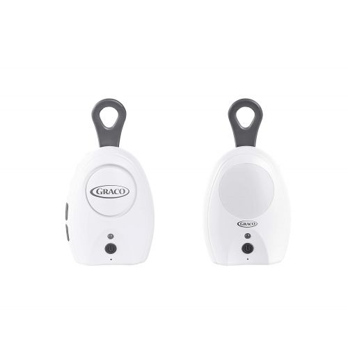  Sakar Graco Audio Baby Monitor with Night Light, Long Range Wireless Vibrating Sound-Alert Baby Monitor