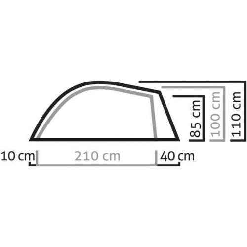  Salewa Zelt Litetrek 2-2 Personen Zelt