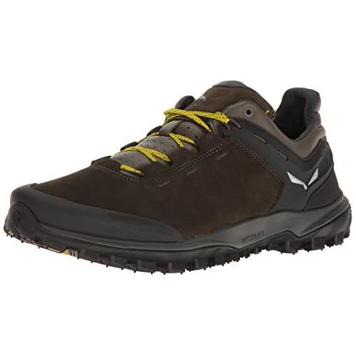  Salewa Mens Wander Hiker Leather Hiking Shoe | Hiking, Trekking, Scrambles | Full Grain Leather Lining, Michelin Sole, Durable Nubuck Leather Upper