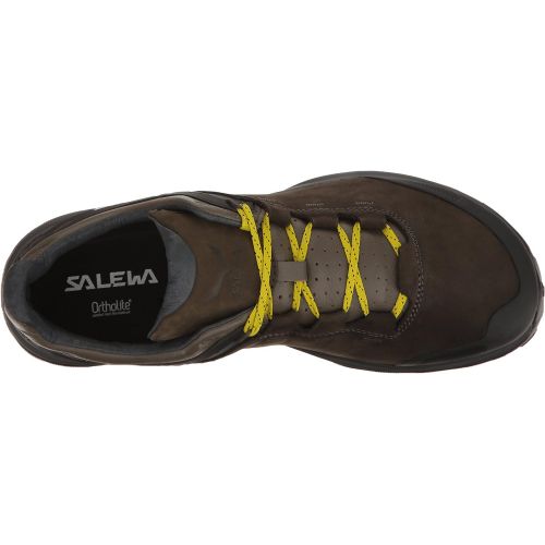  Salewa Mens Wander Hiker Leather Hiking Shoe | Hiking, Trekking, Scrambles | Full Grain Leather Lining, Michelin Sole, Durable Nubuck Leather Upper