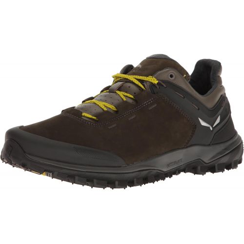  Salewa Mens Wander Hiker Leather Hiking Shoe | Hiking, Trekking, Scrambles | Full Grain Leather Lining, Michelin Sole, Durable Nubuck Leather Upper