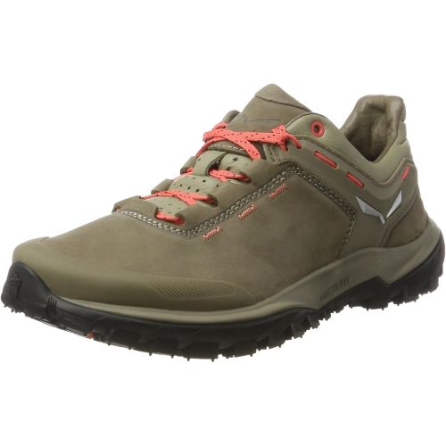  Salewa Womens Wander Hiker Leather Hiking Shoe | Hiking, Trekking, Scrambles | Full Grain Leather Lining, Michelin Sole, Durable Nubuck Leather Upper