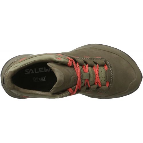  Salewa Womens Wander Hiker Leather Hiking Shoe | Hiking, Trekking, Scrambles | Full Grain Leather Lining, Michelin Sole, Durable Nubuck Leather Upper