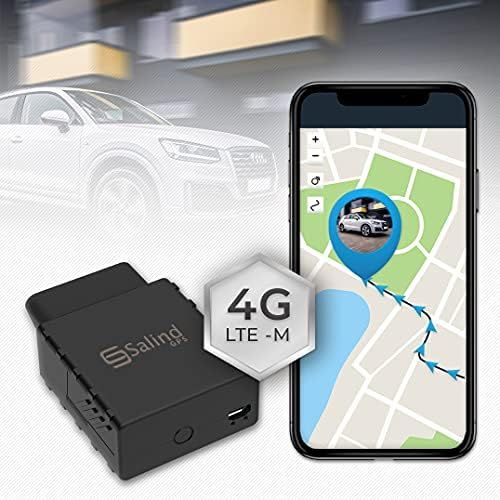  [아마존베스트]4G OBD GPS Tracker by Salind GPS, Car and Vehicle Tracking, Worldwide App Live Tracking, 100 Days Distance Storage, No Charging