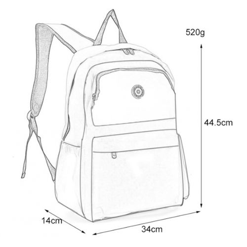  Sally Young SALLY YOUNG Nylon Backpack School Bags For Woman Or Man Travel Outdoor Satchel Bags