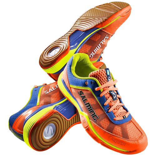  Salming Viper 3.0 Shocking Orange Mens Squash Shoes