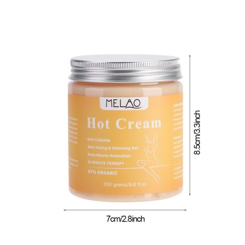  [아마존 핫딜]  [아마존핫딜]Salmue 250 g Cellulite Hot Cream, Fat Burner Schlankheitscreme Massage Anti-Cellulite Schlankheitsserum Chilli Fat Burner Massagecreme fuer die Ganzkoerper-Gewichtsabnahme Schlanker extrem