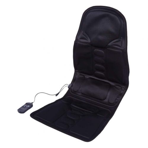  Salmue Massage Seat Pad with 5 Massage Zones, Electric Heat Therapy Vibration Massage Pad with Remote...