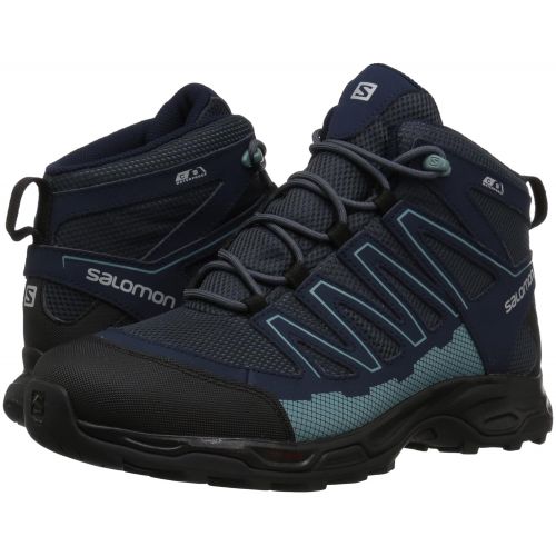 살로몬 Salomon Womens Pathfinder Mid ClimaSheild Waterproof Hiking Boots
