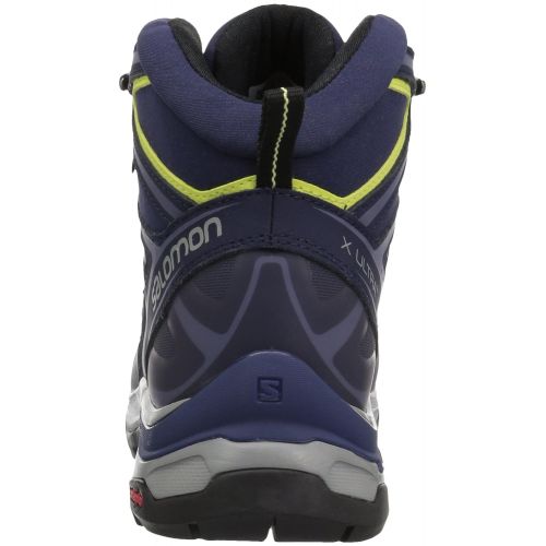 살로몬 Salomon Womens X Ultra 3 Wide Mid GTX Hiking Shoes