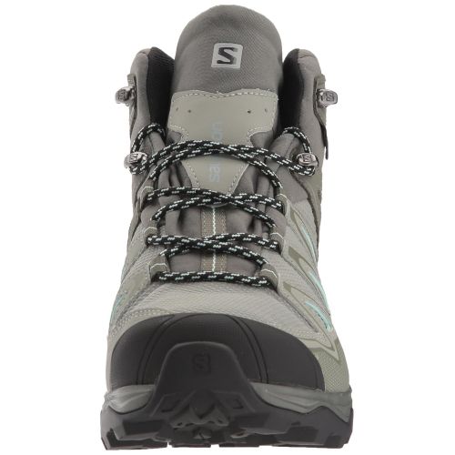 살로몬 Salomon Womens X Ultra 3 Wide Mid GTX Hiking Shoes