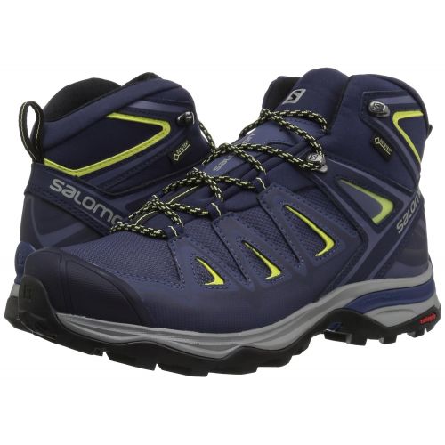 살로몬 Salomon Womens X Ultra 3 Wide Mid GTX Hiking Shoes