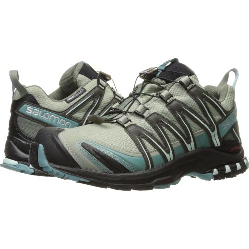 살로몬 [아마존베스트]Salomon SALOMON Womens Xa Pro 3D Cs Wp Trail Running Shoes Runner