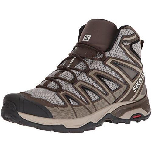 살로몬 [아마존베스트]Salomon Mens X Ultra Mid 3 Aero Hiking Shoes