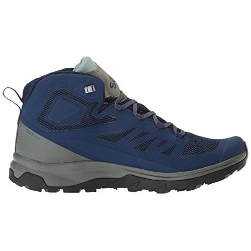 살로몬 [아마존베스트]Salomon SALOMON Mens Outline Mid GTX Hiking Boots Shoe