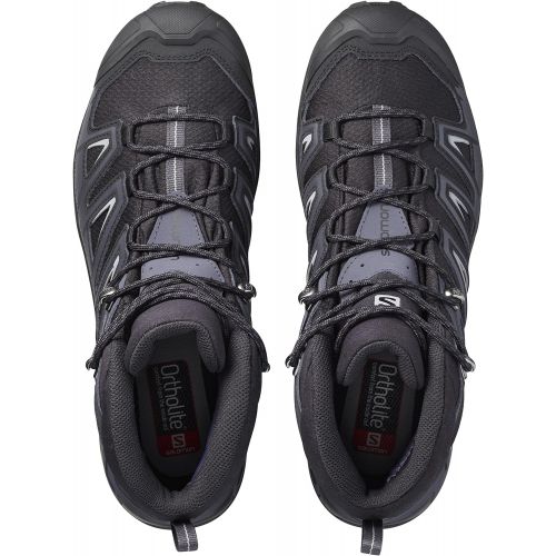 살로몬 [아마존베스트]Salomon X Ultra 3 Mid GTX Wide Mens Hiking Boots