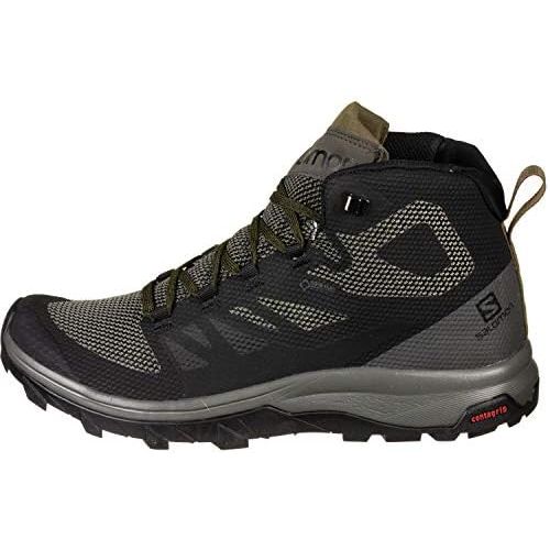 살로몬 [아마존베스트]Salomon Mens Outline Mid GTX Hiking Shoes