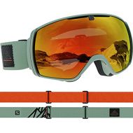 Salomon Xt One Oil Green Qst Snow Goggles - One Size Fits All