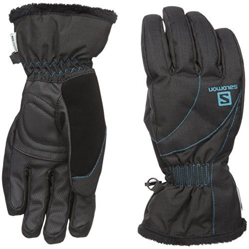 살로몬 Salomon Womens Force Dry Gloves, Quick Drying with Adjustable Cuff