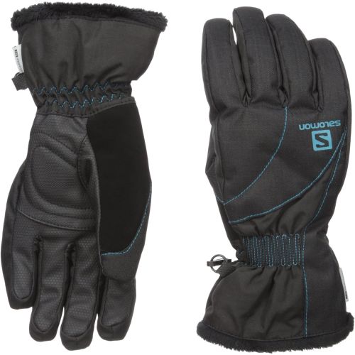 살로몬 Salomon Womens Force Dry Gloves, Quick Drying with Adjustable Cuff