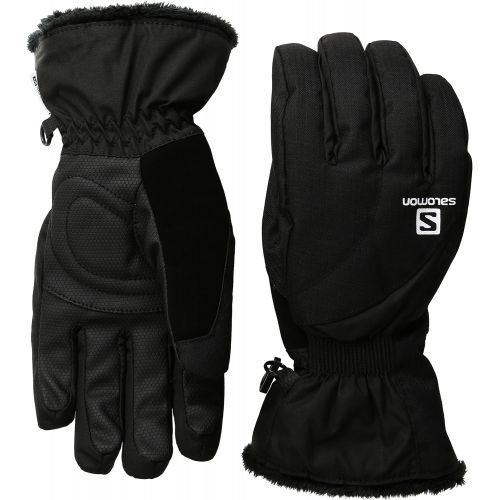 살로몬 Salomon Womens Force Dry Gloves, Quick Drying with Adjustable Cuff