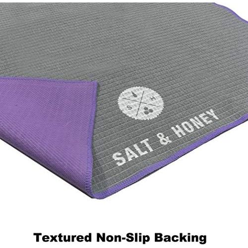  Salt & Honey Non-Slip Pilates Reformer Mat Towel