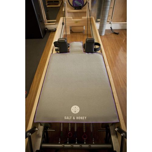  Salt & Honey Non-Slip Pilates Reformer Mat Towel