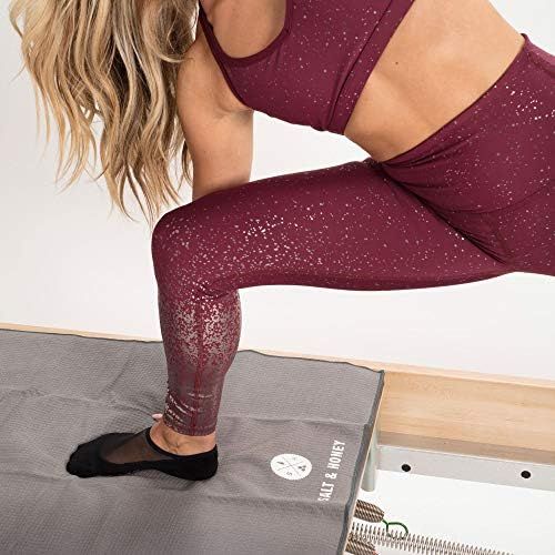  Salt & Honey Non-Slip Pilates Reformer Mat Towel