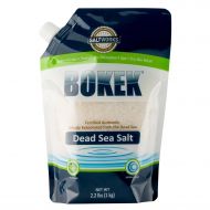 SaltWorks Bokek Dead Sea Salt, Fine - 55 lb Bag