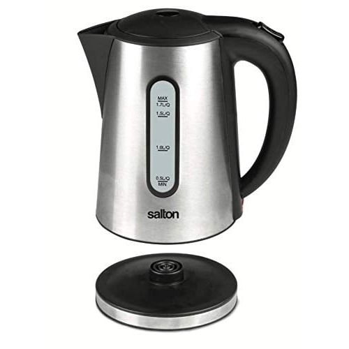  Salton JK1250 Cordless Jug Kettle, 1.7 L, Stainless Steel