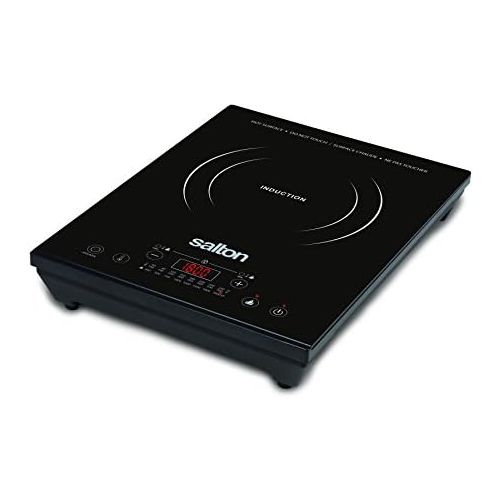  Salton ID1350 Portable Induction Cooktop, Black