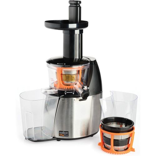  Salton JE1372PL Low Speed Juicer and Smoothie Maker