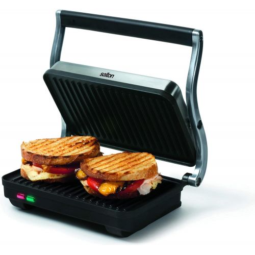  Salton SG1263 Stainless Steel Panini Grill