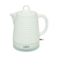 Salton JK1513 Cordless Electric Ceramic Kettle, 1.2 L, White