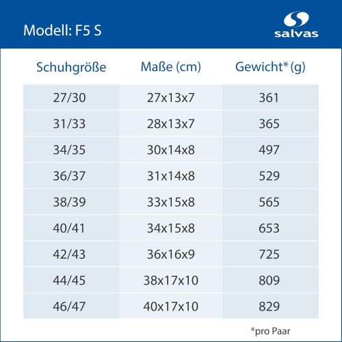  Salvas F5 S Flossen/Taucherflossen (Made in Italy)