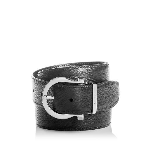  Salvatore Ferragamo Reversible Leather Belt