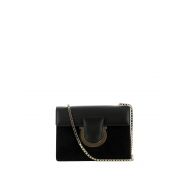 Salvatore Ferragamo Thalia suede and leather medium bag