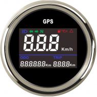 Samdo 52mm Digital GPS Speedometer Turning Indicator Oil Pressure Fuel Level Trip Odometer