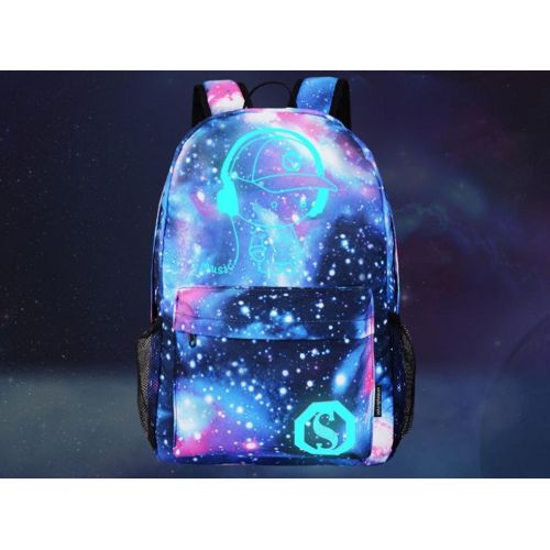  Sameno Galaxy School Bag Collection Canvas USB school Backpack for Teen Girls Kids