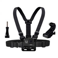 Sametop Chest Strap Mount Harness Chesty Compatible with GoPro Hero10, Hero 9, Hero 8, Hero 7 Black, 7 Silver, 7 White, Hero 6, 5, 4, Session, 3+, 3, 2, 1, Hero (2018), Fusion, DJI