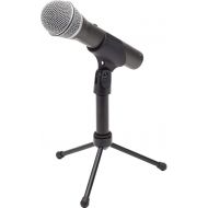 Samson Technologies Q2U USB/XLR Dynamic Microphone Recording and Podcasting Pack (Includes Mic Clip, Desktop Stand, Windscreen and Cables), Silver