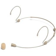 Samson DE60X Unidirectional Headset Microphone with Miniature Condenser Capsule and Four Adaptor Cables Compatible with Popular Wireless Systems,Beige