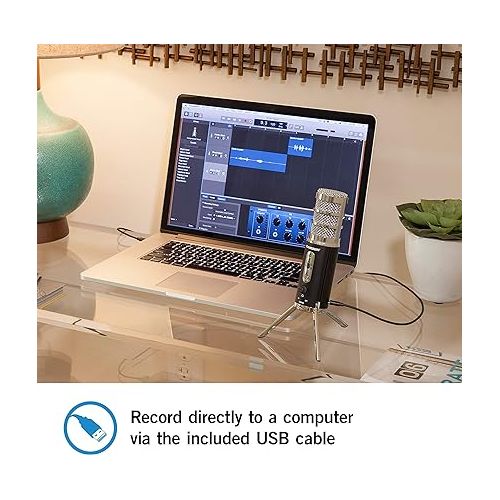  Samson Satellite USB/iOS Broadcast Microphone for Recording, Podcasting, and Streaming (SASAT) Bundle with Blucoil 6