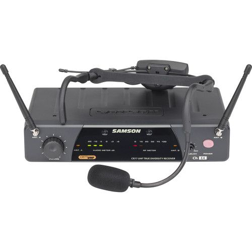  Samson AirLine 77 AH7 Wireless Fitness Headset Microphone System (K1: 489.050 MHz)