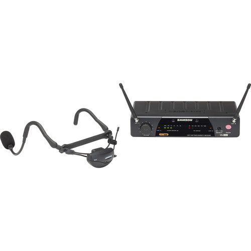  Samson AirLine 77 AH7 Wireless Fitness Headset Microphone System (K1: 489.050 MHz)