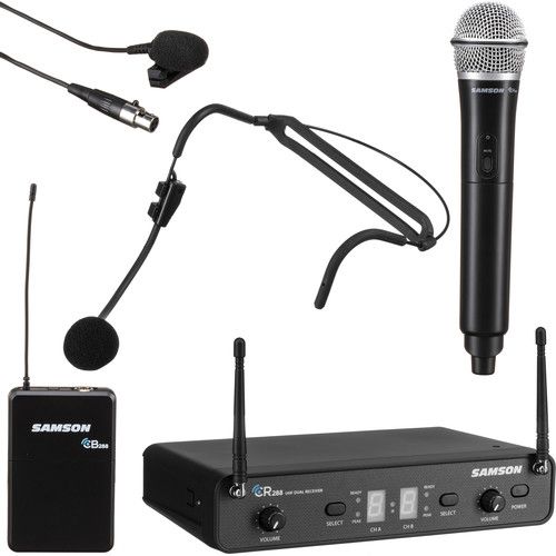  Samson Concert 288 All-In-One Dual-Channel Wireless System (H-Band, 470 to 518 MHz)