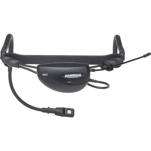  Samson AH7 Transmitter with Samson QE Fitness Headset Microphone (K5: 479.100 MHz)