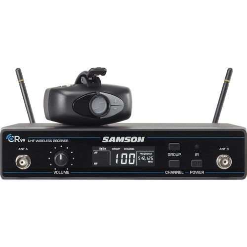  Samson Airline ALX Wireless UHF Lavalier System (K: 470 to 494 MHz)