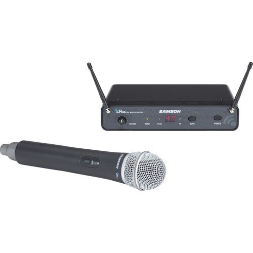  Samson Concert 88x Wireless Handheld Microphone System with Q7 Mic Capsule (K: 470 to 494 MHz)