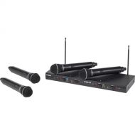 Samson Stage 412 Frequency-Agile Quad-Channel Handheld VHF Wireless System (173 to 198 MHz)